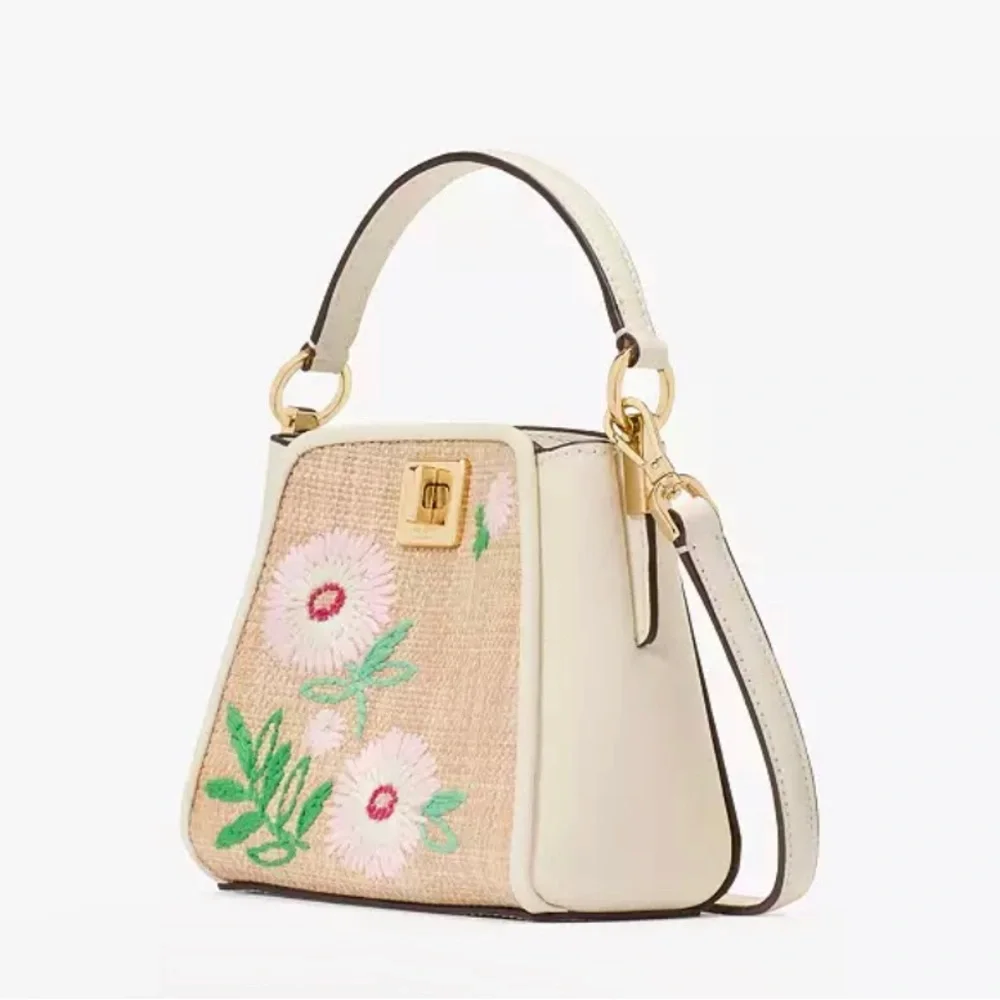 Kate Spade Floral Crossbody Bag w/handle
